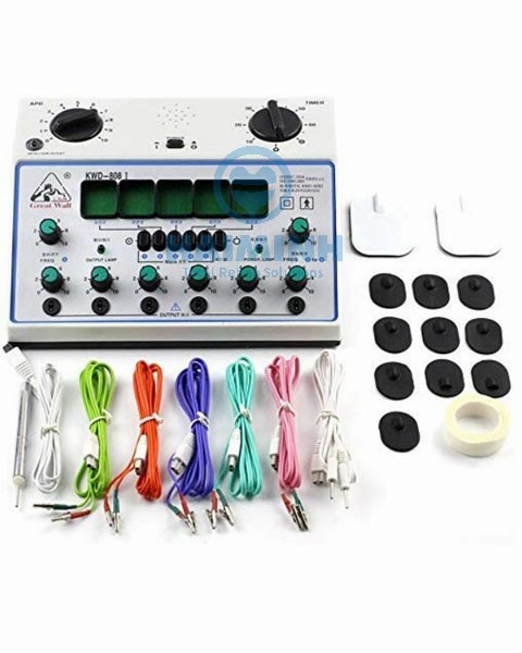 Máy điện châm có kim 6 kênh có đầu dò huyệt